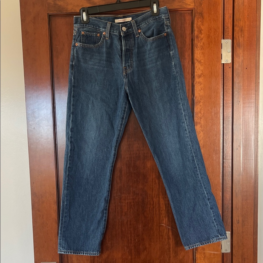 Levi’s Wedgie Straight Fit Dark Wash